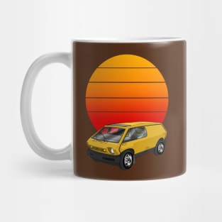 Brubaker Box Minivan in Sunset Mug